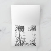 Zwart-witte de Aura van de maskerade (Binnen)