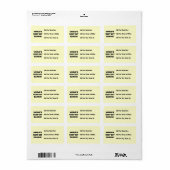 Zwart-witte de Gamma's van het best-est-Beste van Etiket (Full Sheet)