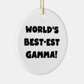 Zwart-witte de Gamma's van het best-est-Beste van Keramisch Ornament (Rechts)