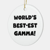 Zwart-witte de Gamma's van het best-est-Beste van Keramisch Ornament (Links)
