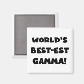 Zwart-witte de Gamma's van het best-est-Beste van Magneet (Voorkant / Achterkant)