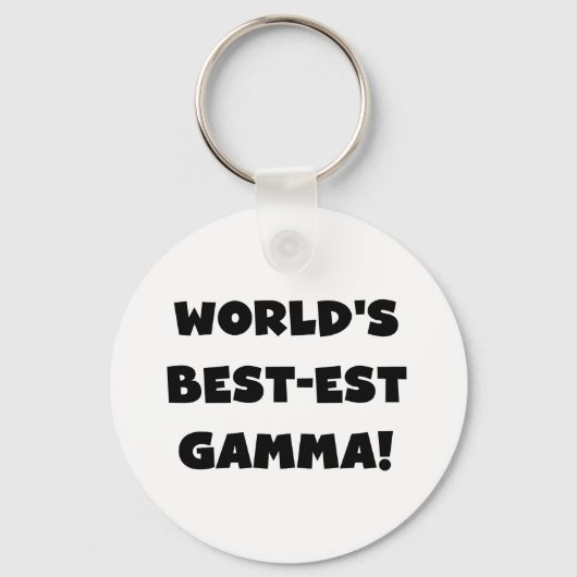 Zwart-witte de Gamma's van het best-est-Beste van Sleutelhanger (Voorkant)