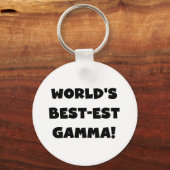 Zwart-witte de Gamma's van het best-est-Beste van Sleutelhanger (Voorkant)