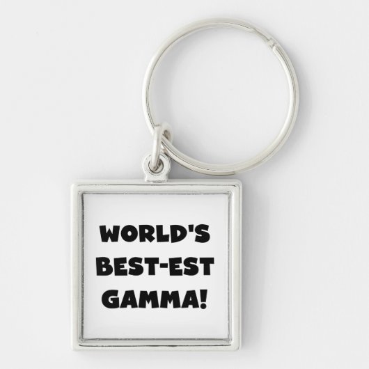 Zwart-witte de Gamma's van het best-est-Beste van Sleutelhanger (Voorkant)