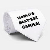 Zwart-witte de Gamma's van het best-est-Beste van Stropdas (Opgerold)