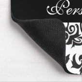 Zwart-witte Design Muismat (Hoek)