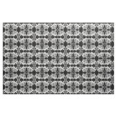Zwart-witte diaffodil stof (Yard (91,4 cm))
