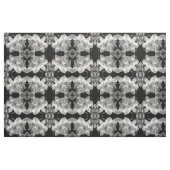 Zwart-witte diaffodil stof (Fat Quarter)
