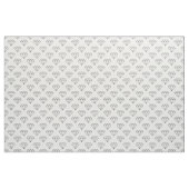 Zwart-witte diamanten stof (Yard (91,4 cm))
