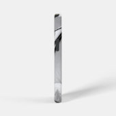 Zwart-witte draak iPhone hoesje (Rechterkant)