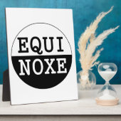 Zwart-witte eekhoorn fotoplaat (Zijkant)