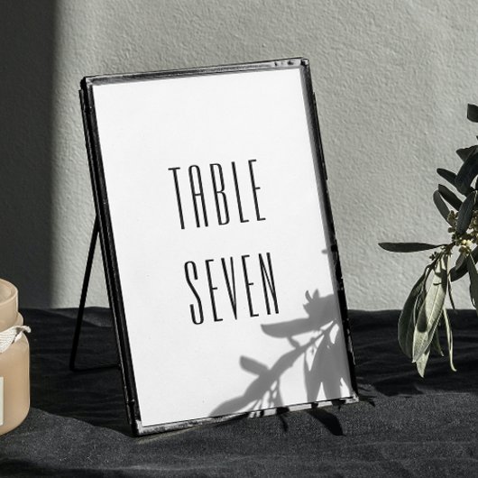 Zwart-witte, eenvoudige, moderne, minimalistische  kaart