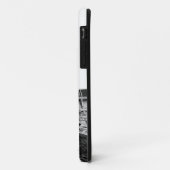 Zwart-witte Eiffeltoren Case-Mate iPhone Case (Achterkant/links)