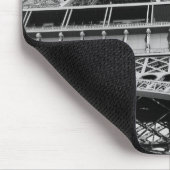 Zwart-witte Eiffeltoren Muismat (Hoek)