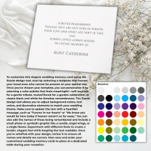 Zwart & Witte Elegante Trouwherinneringskaart