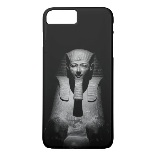 Zwart-witte farao koning Case-Mate iPhone case (Achterkant)