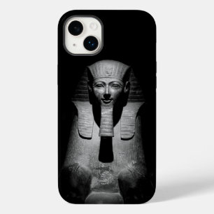 Zwart-witte farao koning Case-Mate iPhone 14 plus hoesje