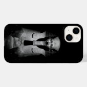 Zwart-witte farao koning Case-Mate iPhone case (Achterkant (horizontaal))