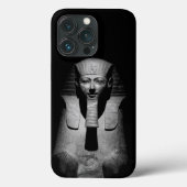 Zwart-witte farao koning Case-Mate iPhone case (Achterkant)