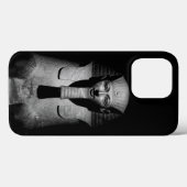 Zwart-witte farao koning Case-Mate iPhone case (Achterkant (horizontaal))