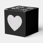 Zwart-witte filmpje bedankdoosjes (Voorkant Zijde)