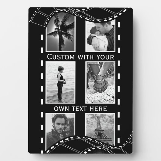 Zwart-witte filmpje fotoplaat (voorkant)