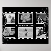 Zwart-witte filmpje poster (Voorkant)