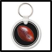 Zwart-witte Football Sleutelhangers, speciaal aang Sleutelhanger