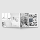 Zwart-witte foto Collage Christening of Baptisme Gastenboek (Volledig)