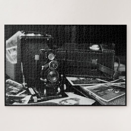 Zwart-witte  fotografie legpuzzel (Horizontaal)