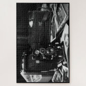 Zwart-witte  fotografie legpuzzel (Verticaal)