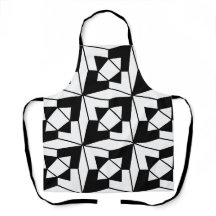 Zwart-witte geometrische kunst