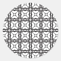 Zwart-witte geometrische rasterachtergrond