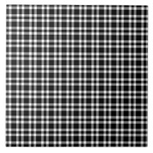 Zwart Witte Geruite Patroon