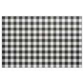 Zwart-witte gingham-patroonverbinding stof (Fat Quarter)