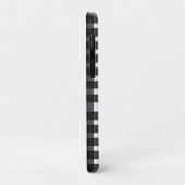 Zwart Witte Gingham Persoonlijk  Case-Mate iPhone Case (Achterkant/links)