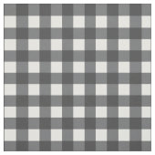 Zwart-witte gingham stof (Swatch)