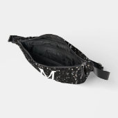 Zwart-witte glans heuptasje (Open)
