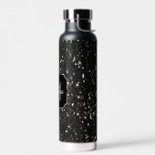 Zwart-witte glans waterfles (Links)