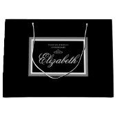 Zwart-witte grote cadeautas (Voorkant)