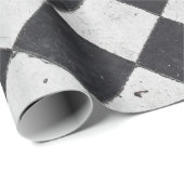 Zwart-witte harlequin cadeaupapier (Rol Hoek)
