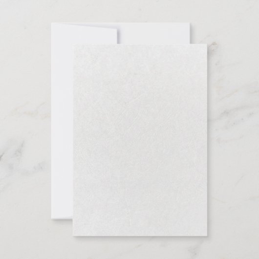 Zwart-witte hedendaagse RSVP (Achterkant)