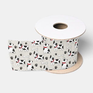 Zwart Witte Hond Lint