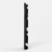 Zwart-witte hoofddoekjes en stripes Case-Mate iPhone case (Achterkant/rechts)