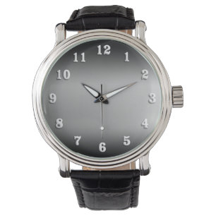 Zwart-witte horizon horloge