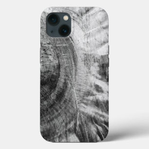 Zwart-witte houtextuur Hoesje-Mate iPhone draagtas Case-Mate iPhone Case