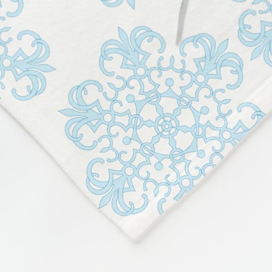 Zwart-witte Husky Fleece Deken (Hoek)