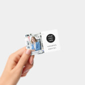 Zwart Witte ID Kaart Bedrijfs Personeel Badge Mode (Handheld)