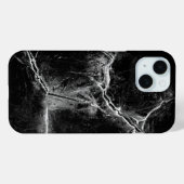 Zwart-witte IJskracks Foto Case-Mate iPhone Case (Achterkant (horizontaal))