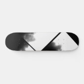 Zwart-witte inkt Bekijk decanteren Skateboard (Horizontaal)